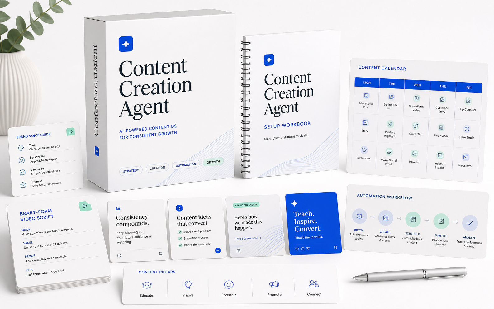 Content Creation Agent product preview